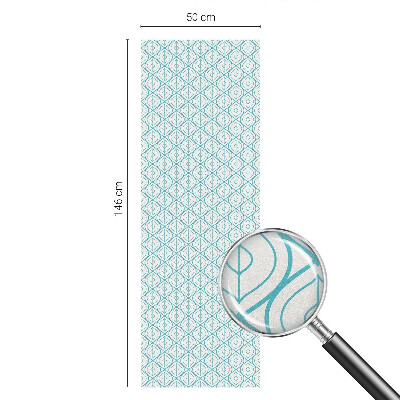 Film occultant pour fenêtre symétrie ovale