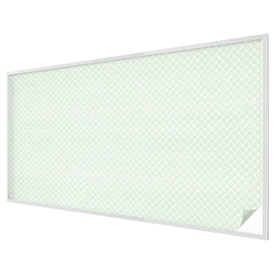 Vitrail autocollant pour fenêtre symétrie pastel