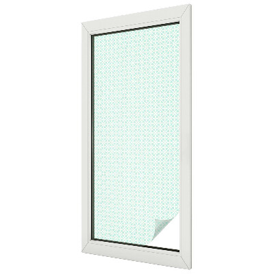 Film occultant pour fenêtre symétrie florale