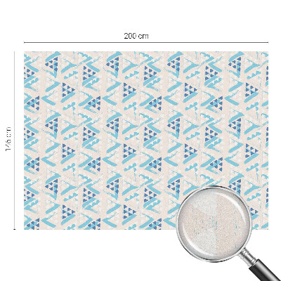 Film fenêtre décoratif occultant vitrail Motifs géométriques