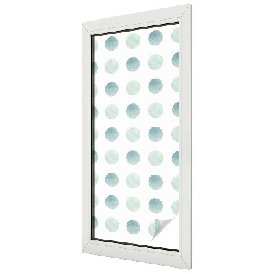 Autocollant pour vitrage Cercles délicats