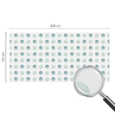 Autocollant pour vitrage Cercles délicats