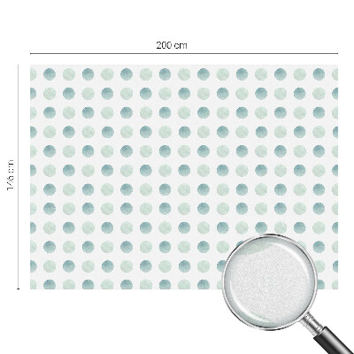 Autocollant pour vitrage Cercles délicats