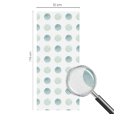 Autocollant pour vitrage Cercles délicats