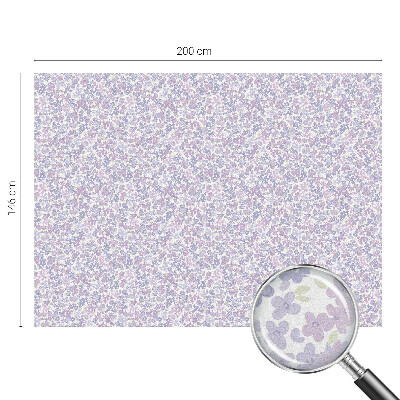 Film occultant fenêtre effet vitrail légèreté florale