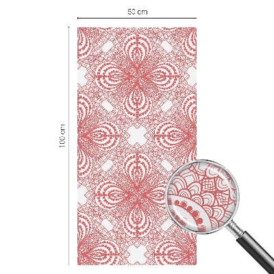 Vitrail autocollant pour fenêtre Motifs de dentelle