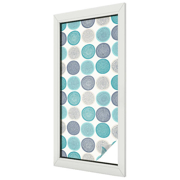 Autocollant pour vitrage Cercles géométriques