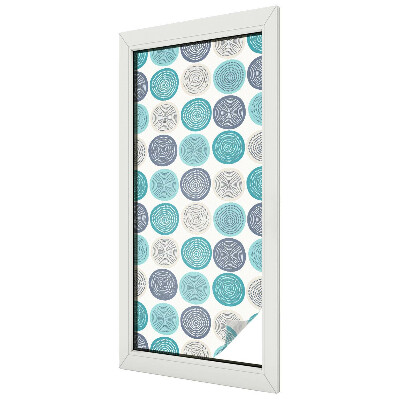 Autocollant pour vitrage Cercles géométriques