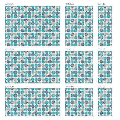 Autocollant pour vitrage Cercles géométriques