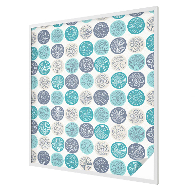 Autocollant pour vitrage Cercles géométriques