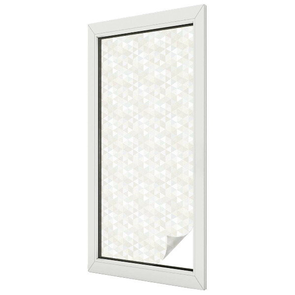 Vitrail autocollant pour fenêtre Motifs géométriques