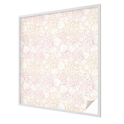 Film fenêtre décoratif occultant vitrail élégance florale