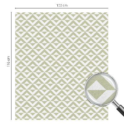 Autocollant pour vitrage Losanges géométriques