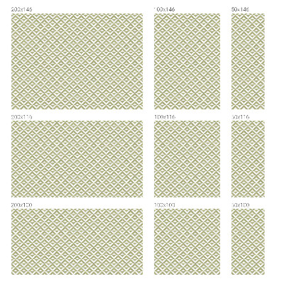 Autocollant pour vitrage Losanges géométriques