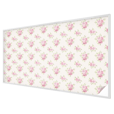 Vitrail autocollant pour fenêtre Motif floral