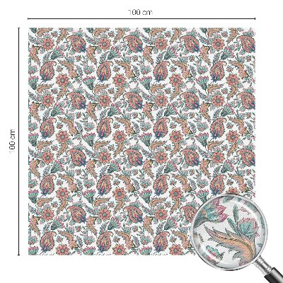 Film occultant pour fenêtre élégance florale