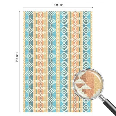 Film fenêtre décoratif occultant vitrail Motifs géométriques