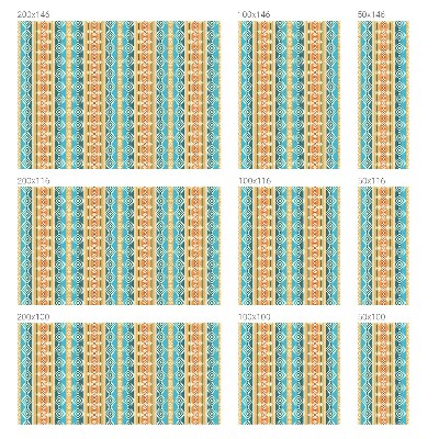 Film fenêtre décoratif occultant vitrail Motifs géométriques