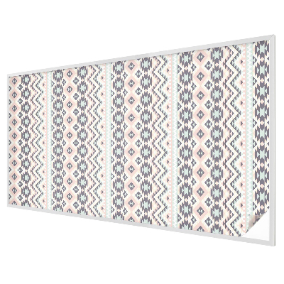 Autocollant pour vitrage géométrie pastel