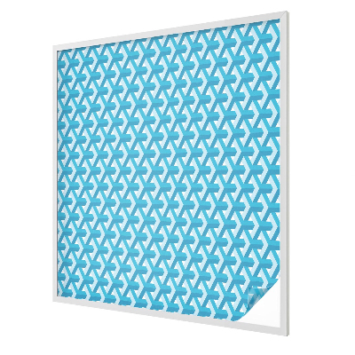 Film occultant pour fenêtre cubes géométriques