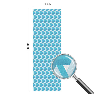Film occultant pour fenêtre cubes géométriques