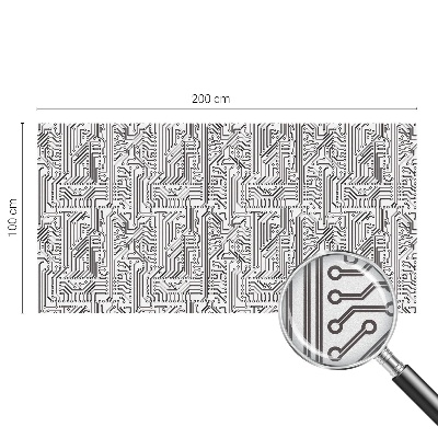 Film fenêtre décoratif occultant vitrail Thème technique