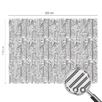 Film fenêtre décoratif occultant vitrail Thème technique