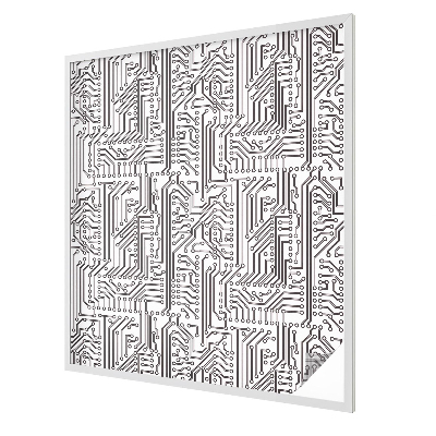 Film fenêtre décoratif occultant vitrail Thème technique