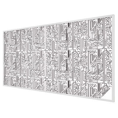 Film fenêtre décoratif occultant vitrail Thème technique