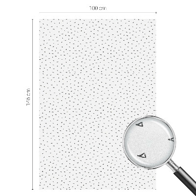 Film fenêtre décoratif occultant vitrail Triangles géométriques