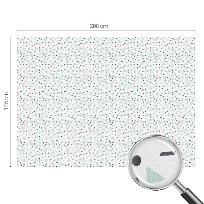 Autocollant pour vitrage figures géométriques