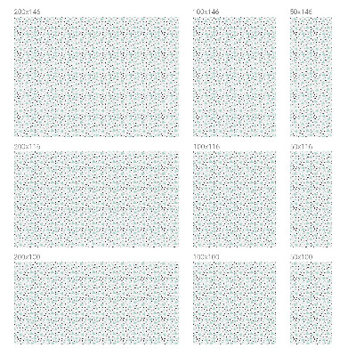 Autocollant pour vitrage figures géométriques