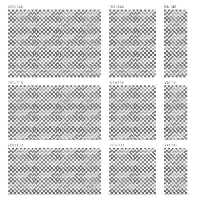 Film fenêtre décoratif occultant vitrail Géométrie des ondes
