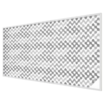 Film fenêtre décoratif occultant vitrail Géométrie des ondes