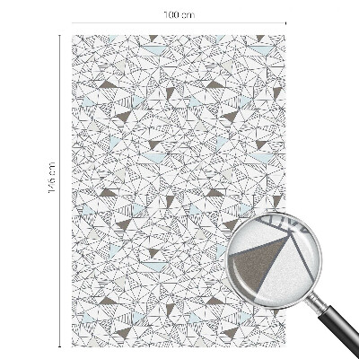 Film occultant pour fenêtre formes abstraites