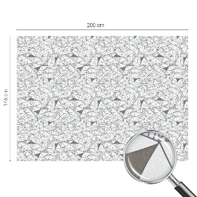 Film occultant pour fenêtre formes abstraites