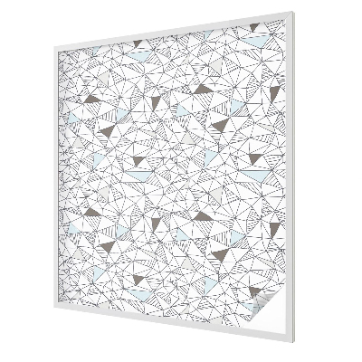 Film occultant pour fenêtre formes abstraites