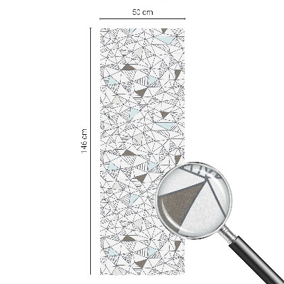 Film occultant pour fenêtre formes abstraites