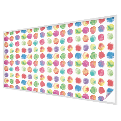 Vitrail autocollant pour fenêtre Cercles colorés