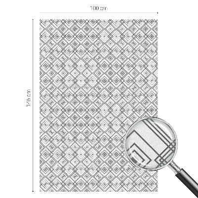 Film occultant pour fenêtre Harmonie rhombique