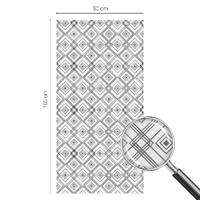 Film occultant pour fenêtre Harmonie rhombique