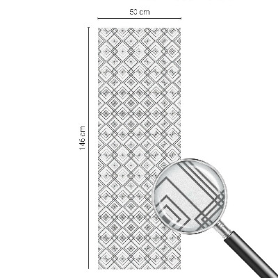 Film occultant pour fenêtre Harmonie rhombique