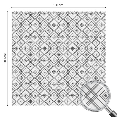 Film occultant pour fenêtre Harmonie rhombique
