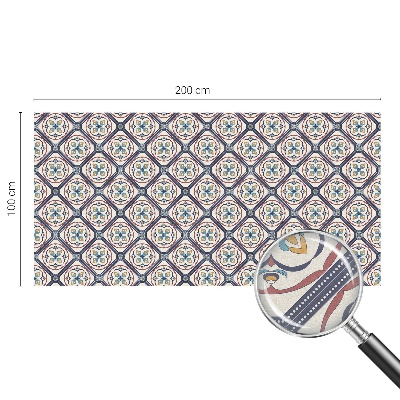 Autocollant pour vitrage Motif de carreaux