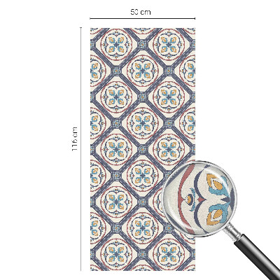 Autocollant pour vitrage Motif de carreaux