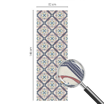 Autocollant pour vitrage Motif de carreaux