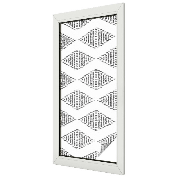 Film occultant pour fenêtre Diamants géométriques