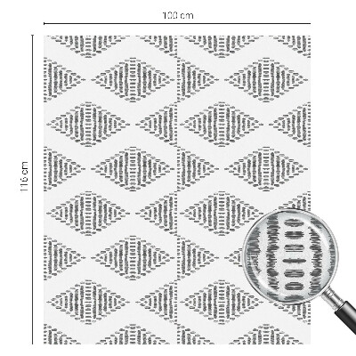 Film occultant pour fenêtre Diamants géométriques