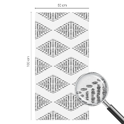 Film occultant pour fenêtre Diamants géométriques