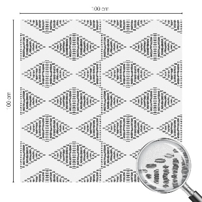 Film occultant pour fenêtre Diamants géométriques